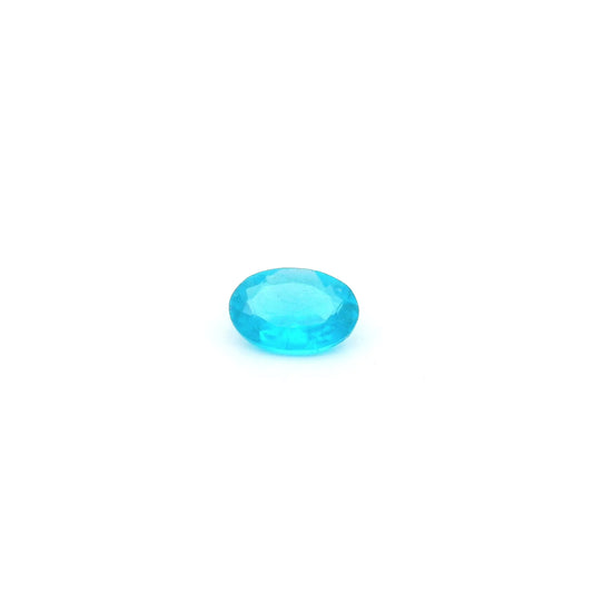0.40ct Oval Natural Apatite (Colour Blue, Clarity Slightly Included, Cut Faceted)