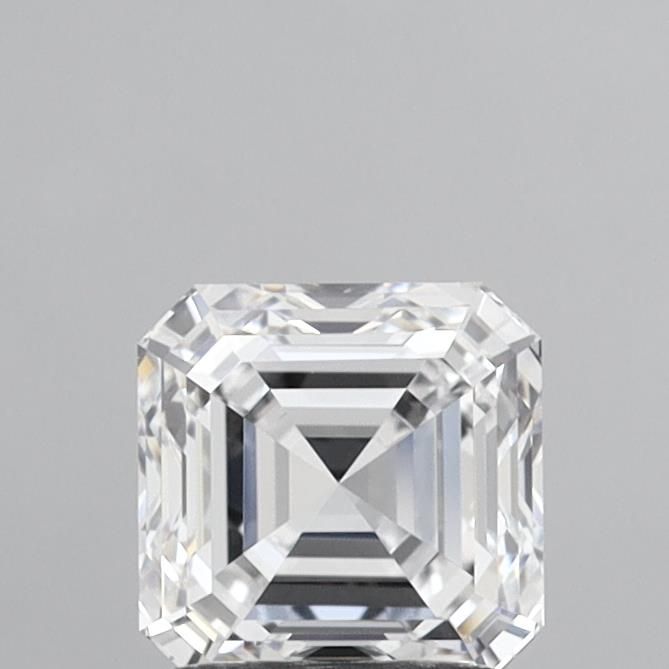 1.52 ct square emerald lab grown diamond D VVS1