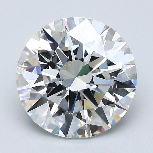 3.02 ct Round natural diamond