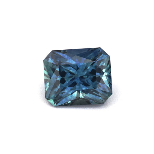 1.00 ct Radiant sapphire