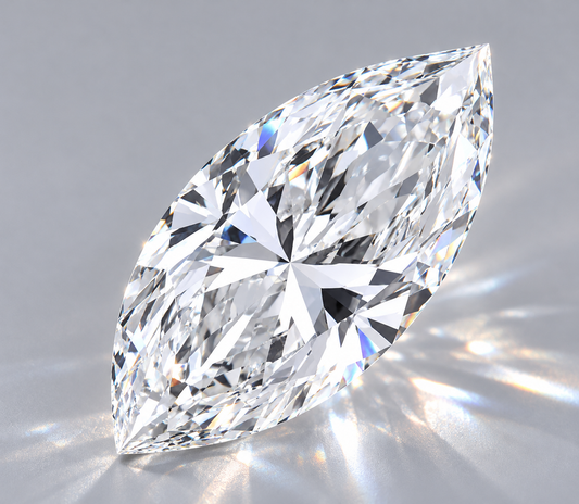 1.52 ct marquise lab grown diamond E VVS1