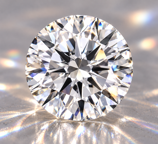 2.83 ct round lab grown diamond G VVS1