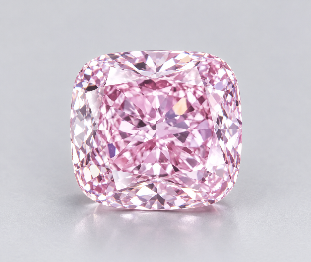 0.05 ct Cushion natural diamond – face up