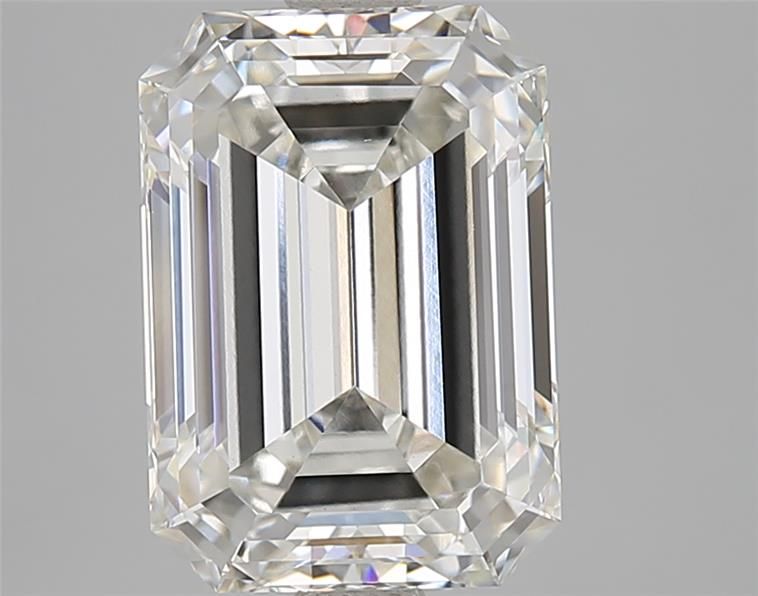 5.04 ct Emerald lab grown diamond