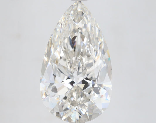 5.02 ct Pear lab grown diamond