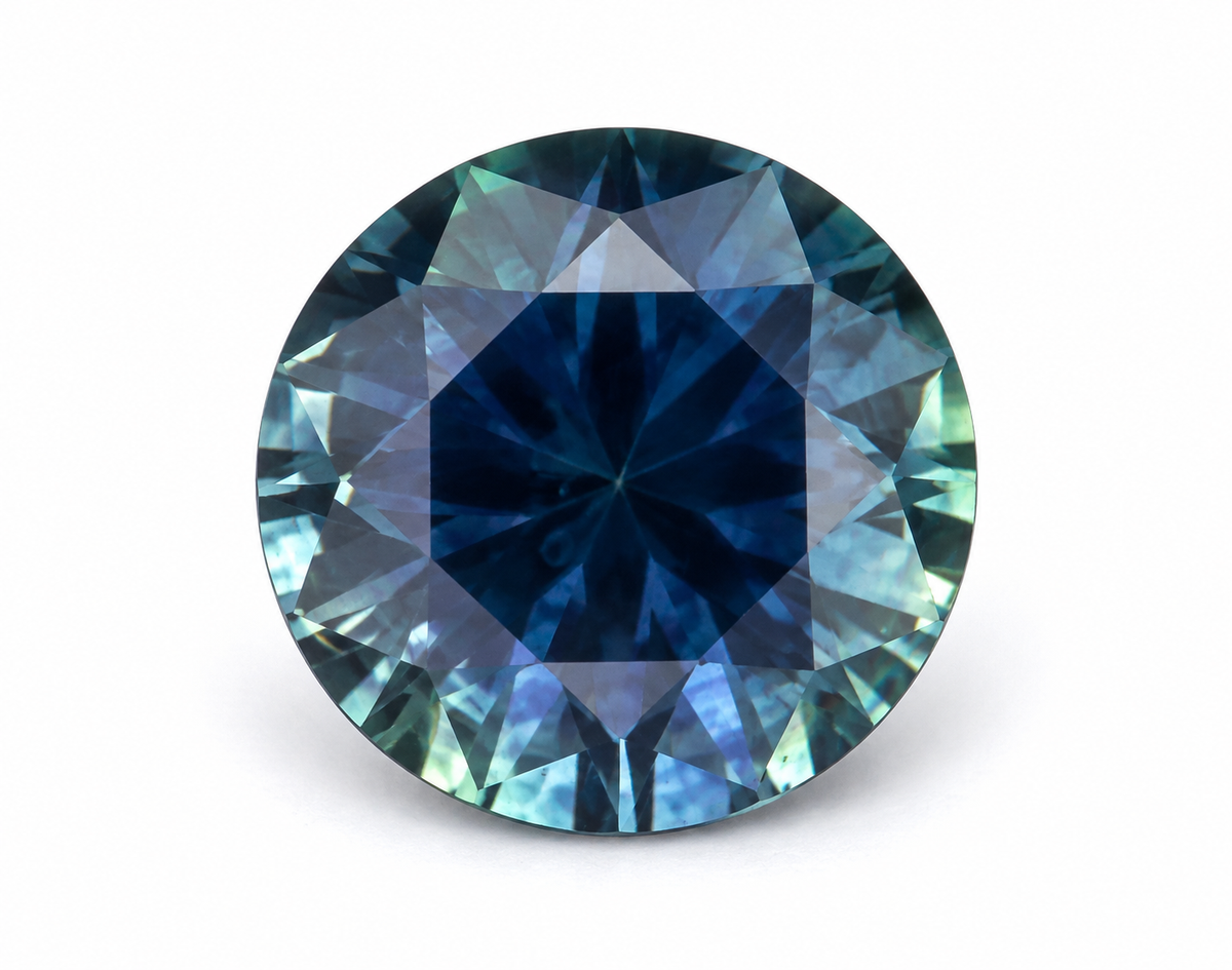 1.00 ct Round sapphire