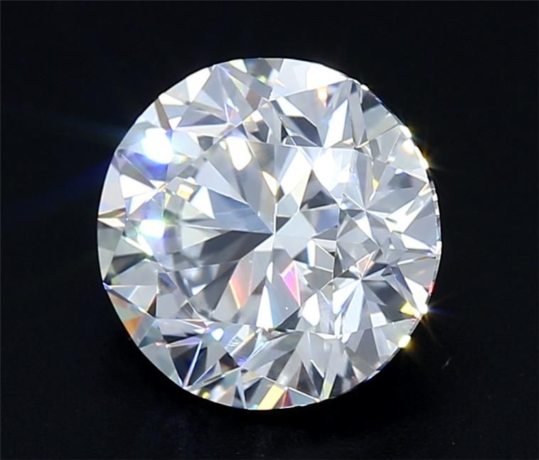3.00 ct round natural diamond E VVS2