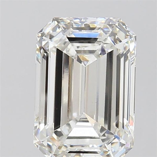 3.07 ct Emerald lab grown diamond