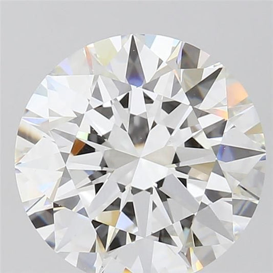 5.02 ct Round lab grown diamond