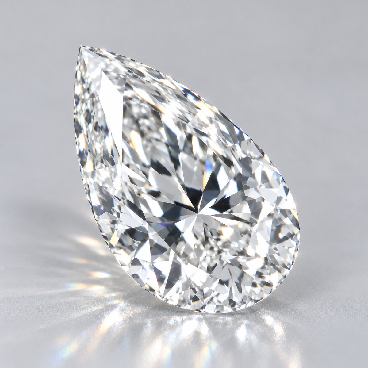 2.01 ct pear natural diamond G VS2