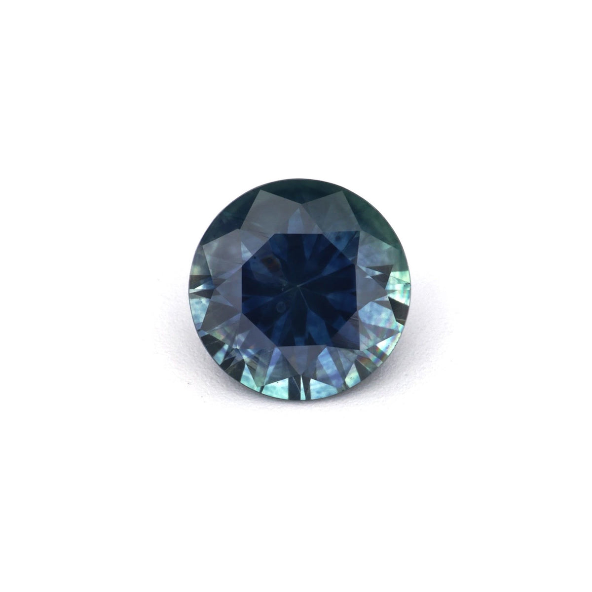 1.00 ct Round sapphire – face up