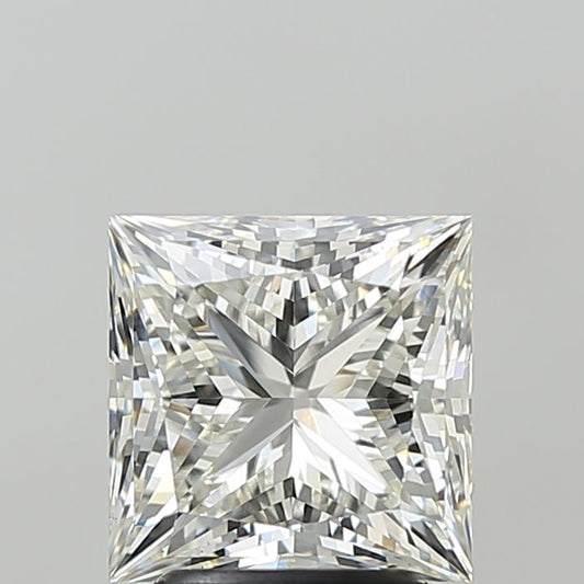 3.07 ct Princess lab grown diamond