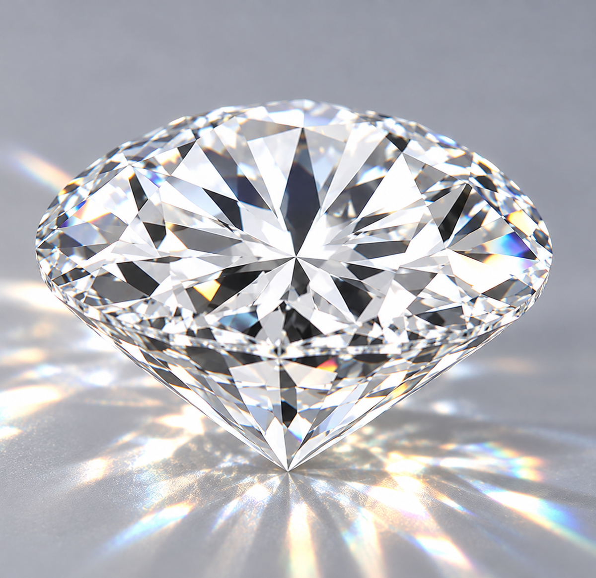 2.73 ct round lab grown diamond G VVS1