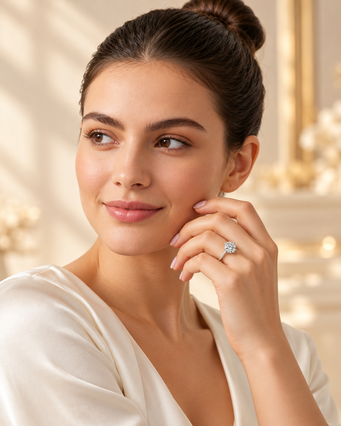 1.50 ct round natural diamond G VS2