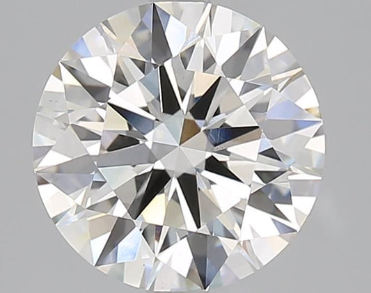 3.03 ct Round lab grown diamond